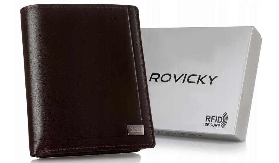 Vīriešu ādas maks Rovicky RV199 S320