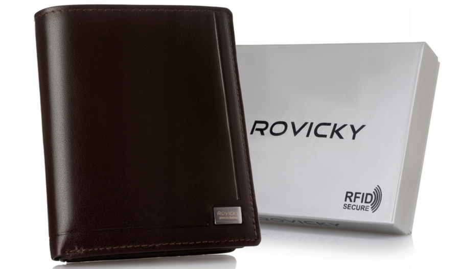 Vīriešu ādas maks Rovicky RV199 S320