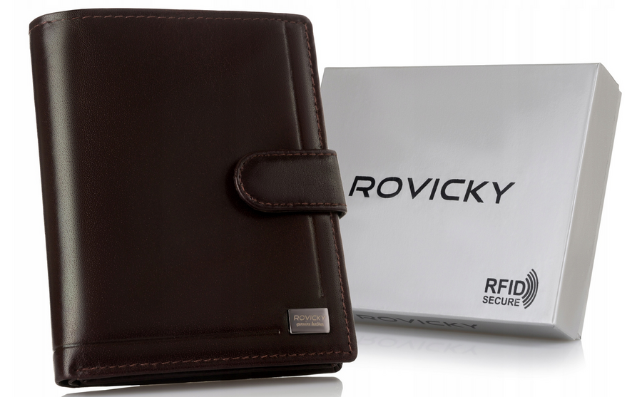Vīriešu ādas maks Rovicky RV200 S318