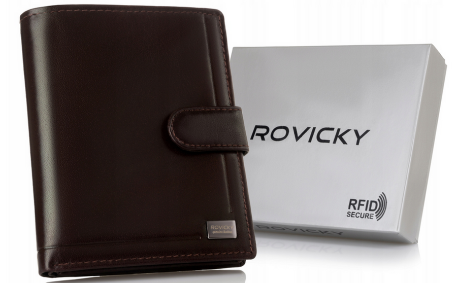 Vīriešu ādas maks Rovicky RV200 S318