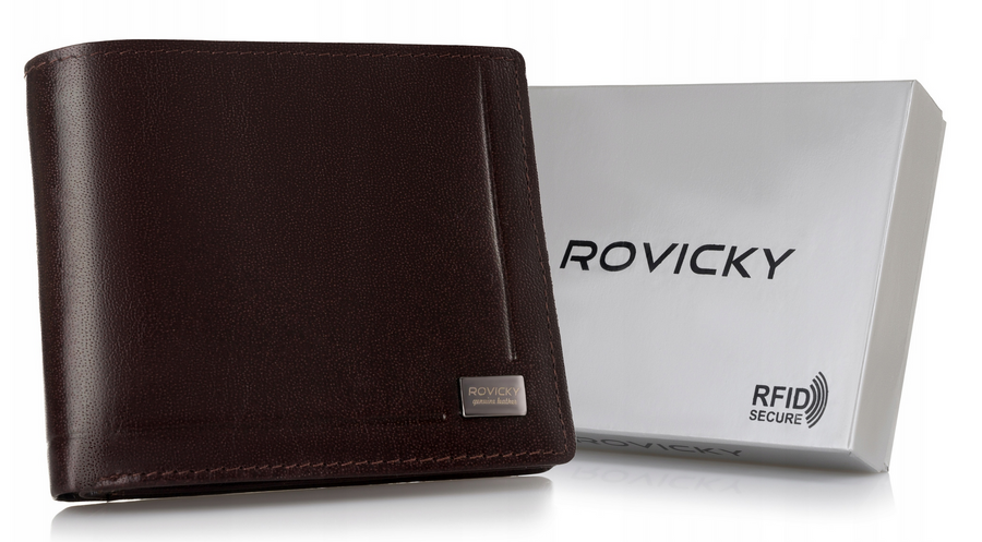 Vīriešu ādas maks Rovicky RV201 S317