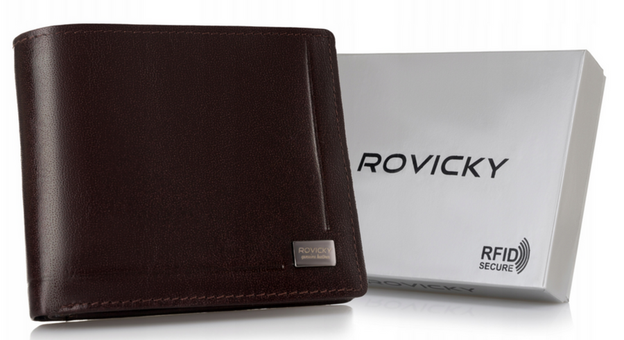 Vīriešu ādas maks Rovicky RV201 S317