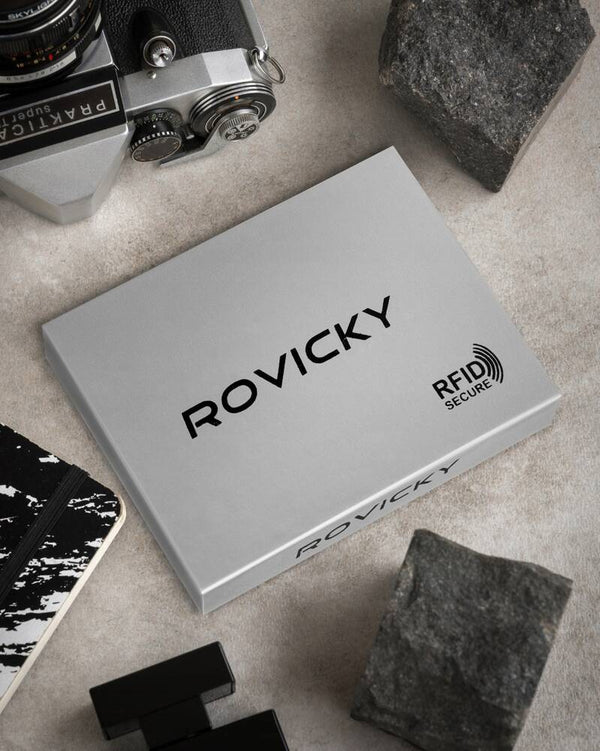 Vīriešu ādas maks Rovicky RV201 S317