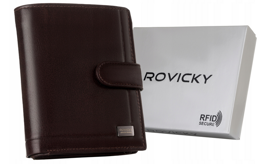 Vīriešu ādas maks Rovicky RV203 S315