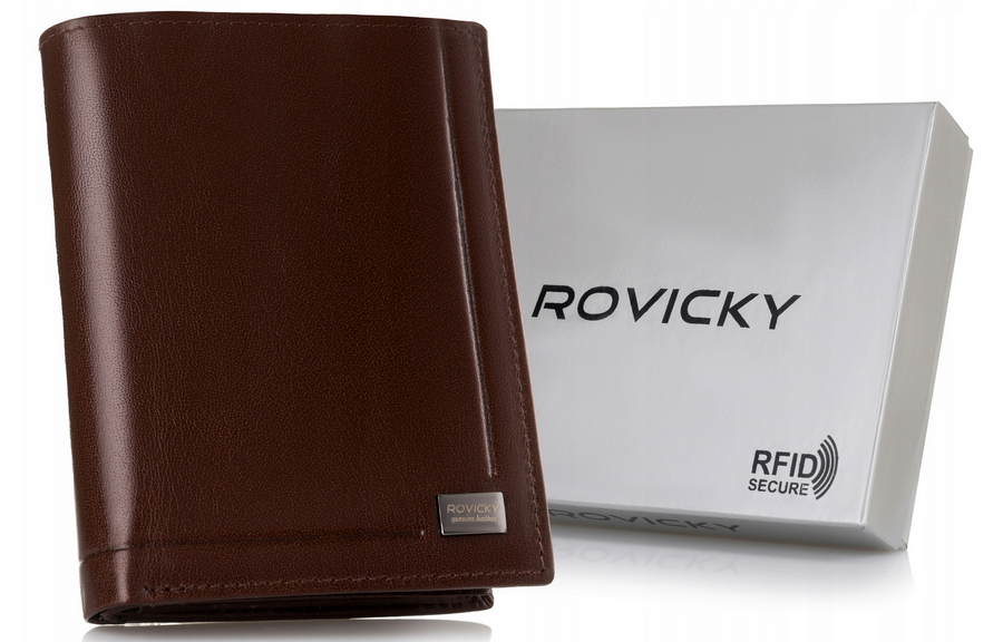Vīriešu ādas maks Rovicky RV204 S314