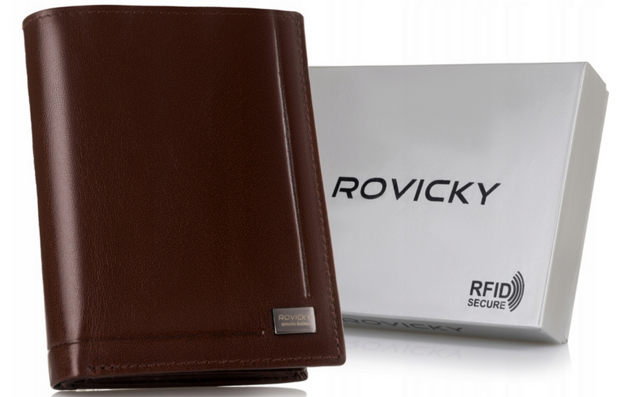 Vīriešu ādas maks Rovicky RV204 S314