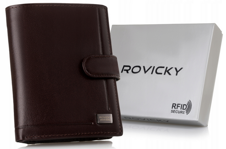 Vīriešu ādas maks Rovicky RV205 S313