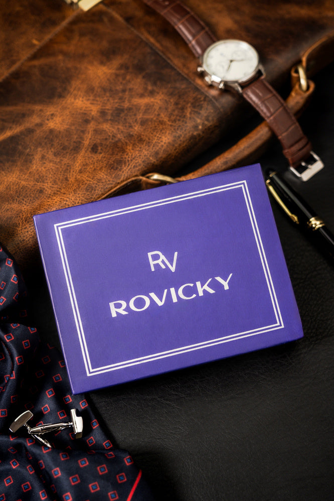 Vīriešu ādas maks Rovicky RV209 S309