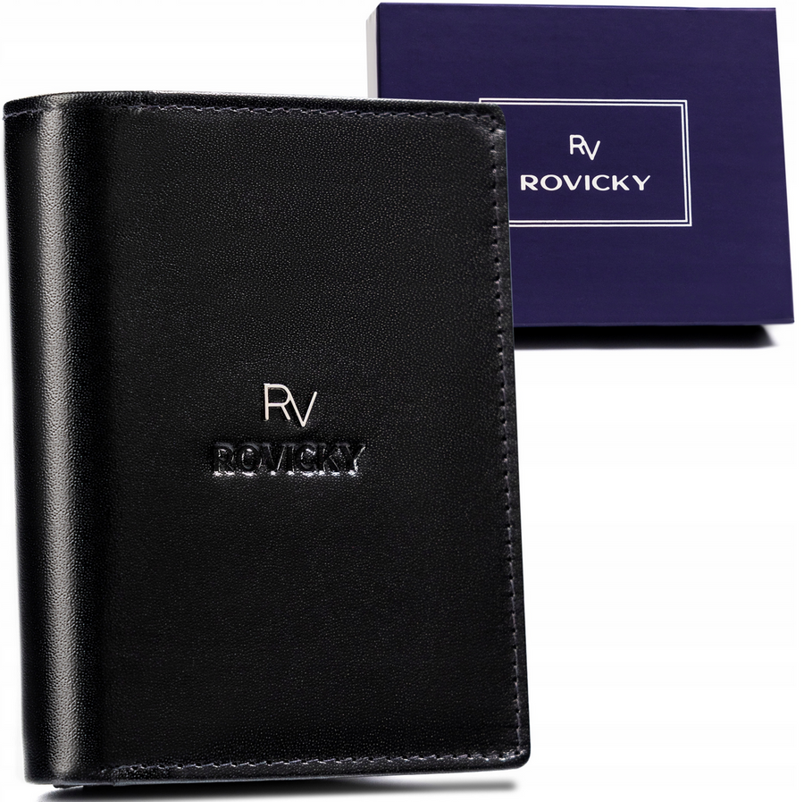 Vīriešu ādas maks Rovicky RV220 S296