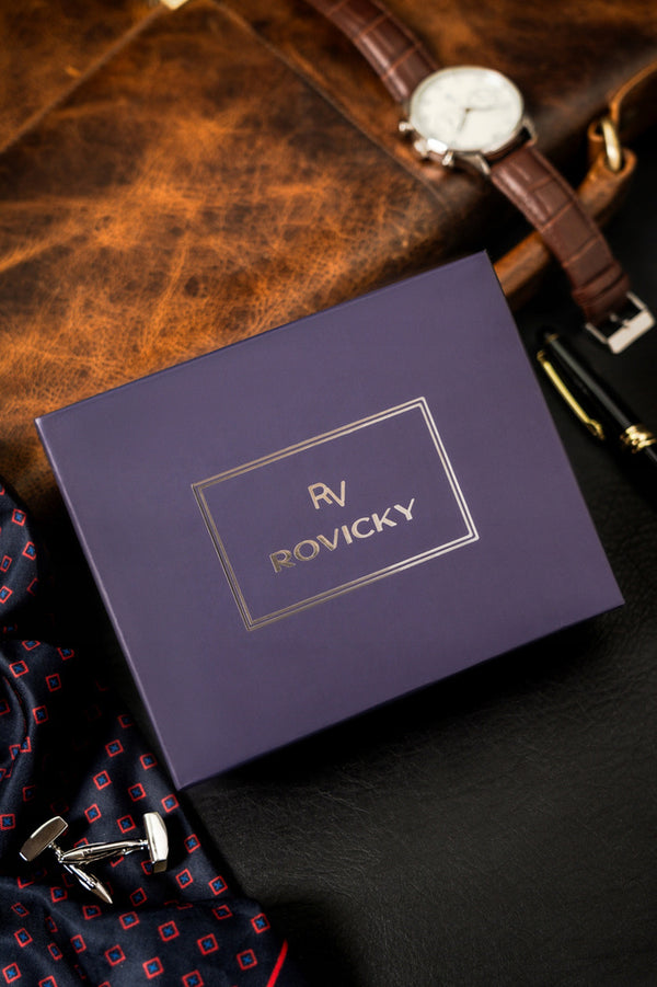 Vīriešu ādas maks Rovicky RV220 S296