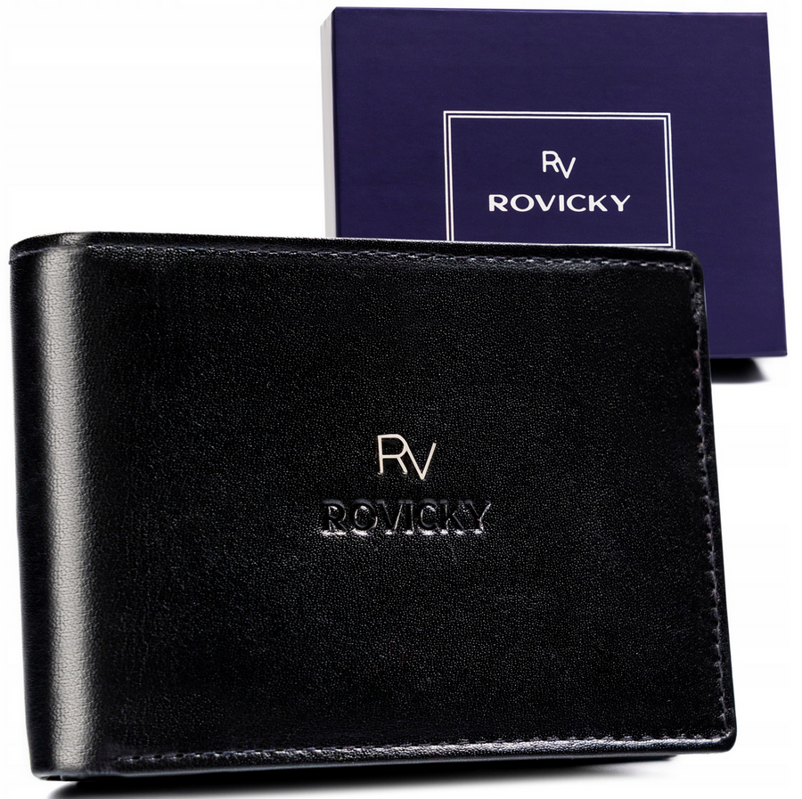 Vīriešu ādas maks Rovicky RV222 S294