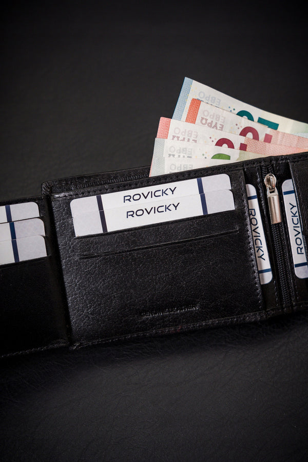 Vīriešu ādas maks Rovicky RV222 S294