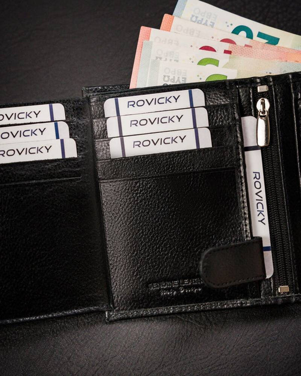 Vīriešu ādas maks Rovicky RV225 S292