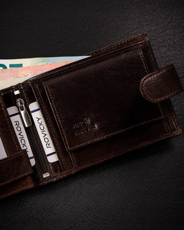 Vīriešu ādas maks Rovicky RV227 S290