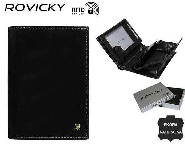 Vīriešu ādas maks Rovicky RV22 S297