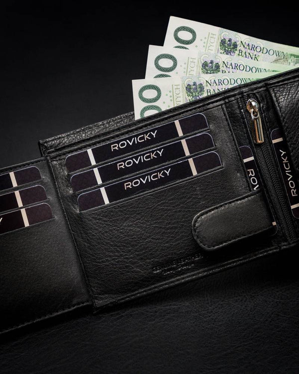 Vīriešu ādas maks Rovicky RV24 S277