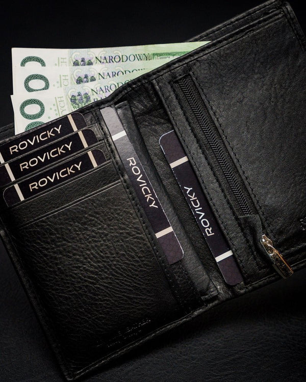 Vīriešu ādas maks Rovicky RV25 S276