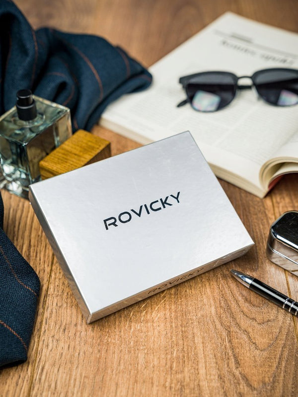 Vīriešu ādas maks Rovicky RV31 S270