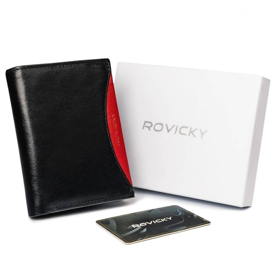 Vīriešu ādas maks Rovicky RV36 S265