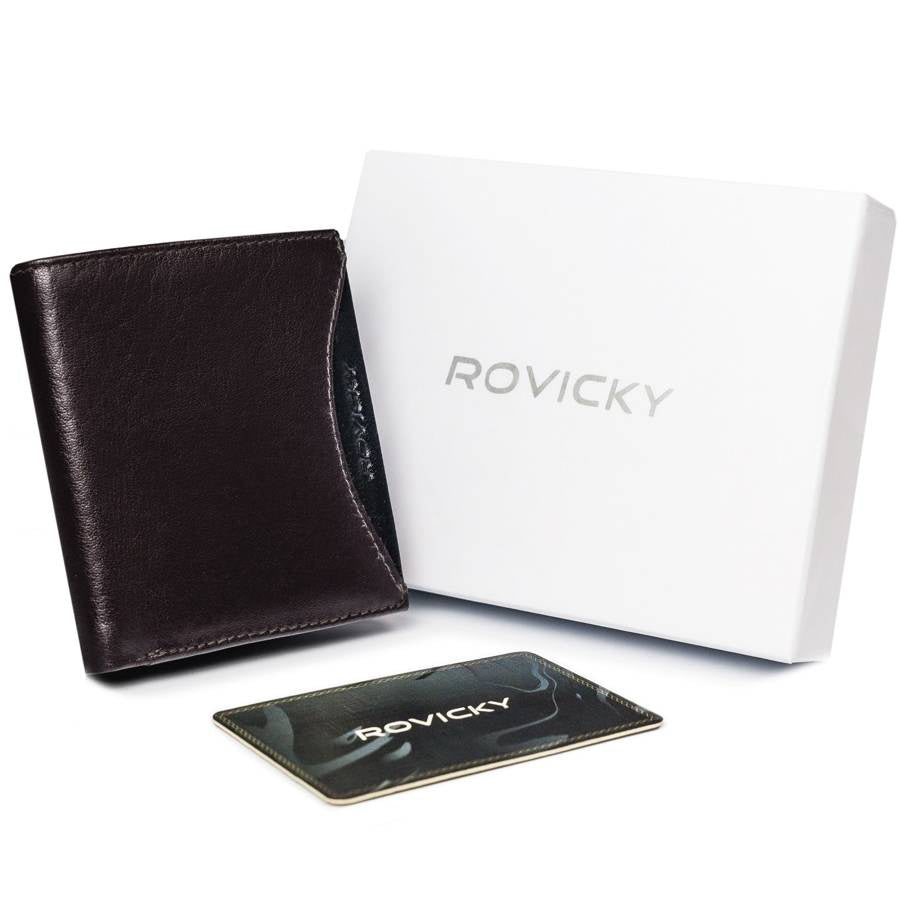 Vīriešu ādas maks Rovicky RV39 S262