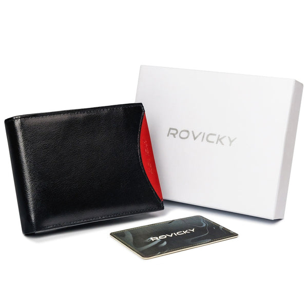 Vīriešu ādas maks Rovicky RV40 S260
