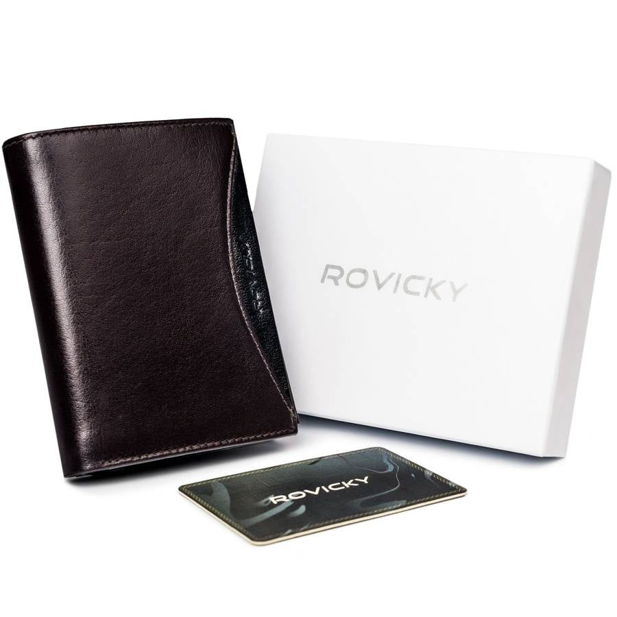 Vīriešu ādas maks Rovicky RV44 S257