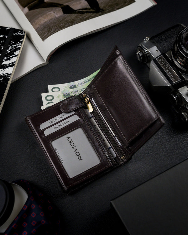 Vīriešu ādas maks Rovicky RV44 S257