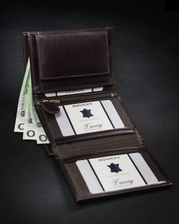 Vīriešu ādas maks Rovicky RV44 S257