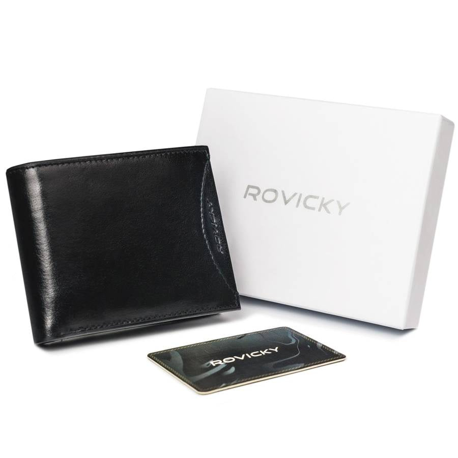 Vīriešu ādas maks Rovicky RV46 S255