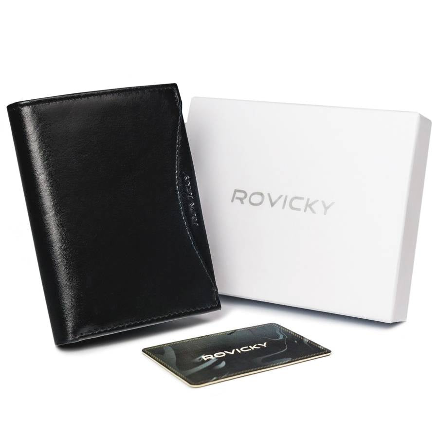Vīriešu ādas maks Rovicky RV49 S252