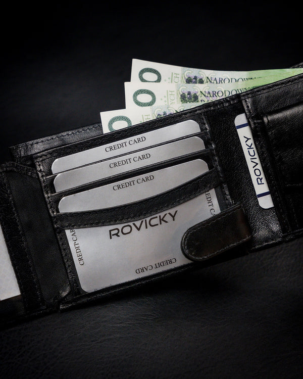 Vīriešu ādas maks Rovicky RV51 S249