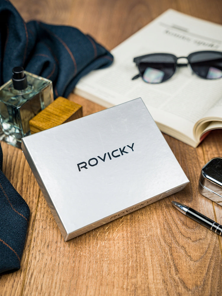 Vīriešu ādas maks Rovicky RV78 S224