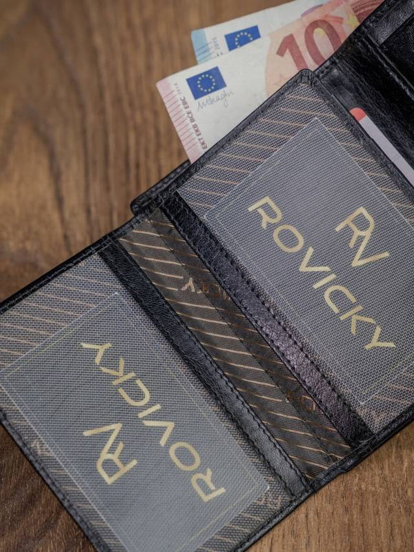 Vīriešu ādas maks Rovicky RV80 S221