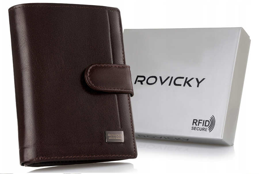 Vīriešu ādas maks Rovicky RV85 S216