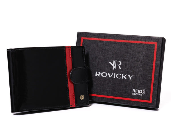 Vīriešu ādas maks Rovicky RV90 S211