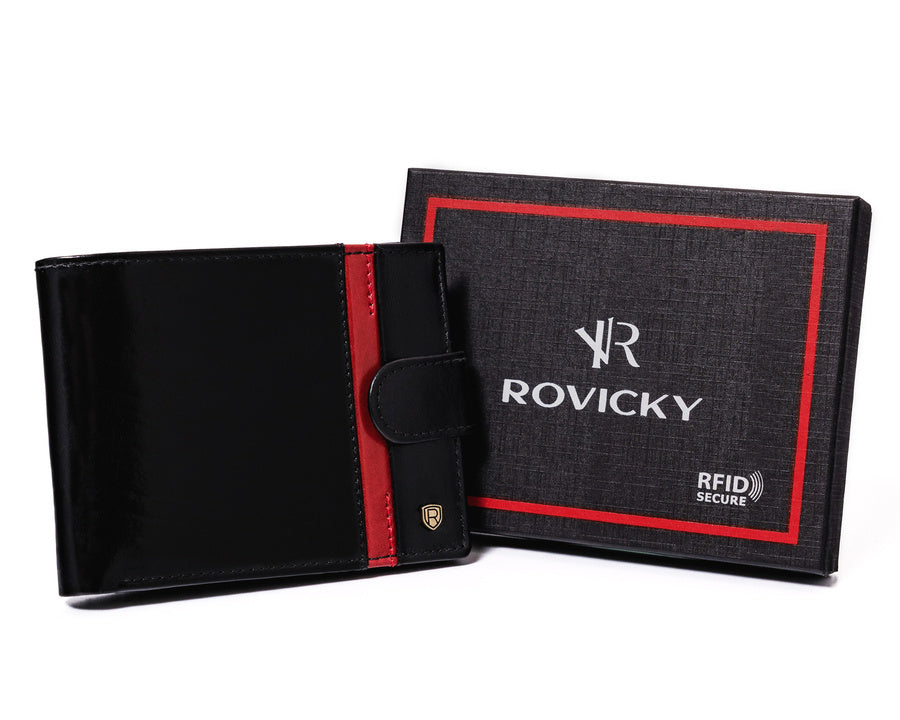 Vīriešu ādas maks Rovicky RV90 S211