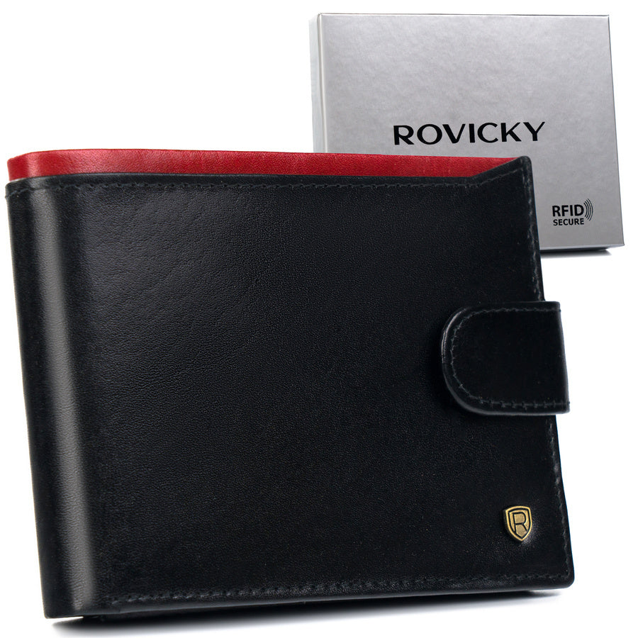 Vīriešu ādas maks Rovicky RV91 S210