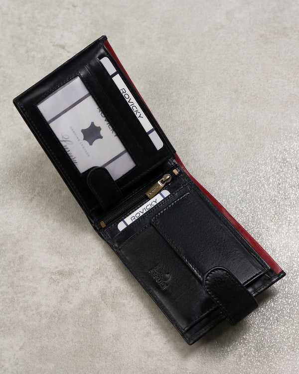 Vīriešu ādas maks Rovicky RV91 S210