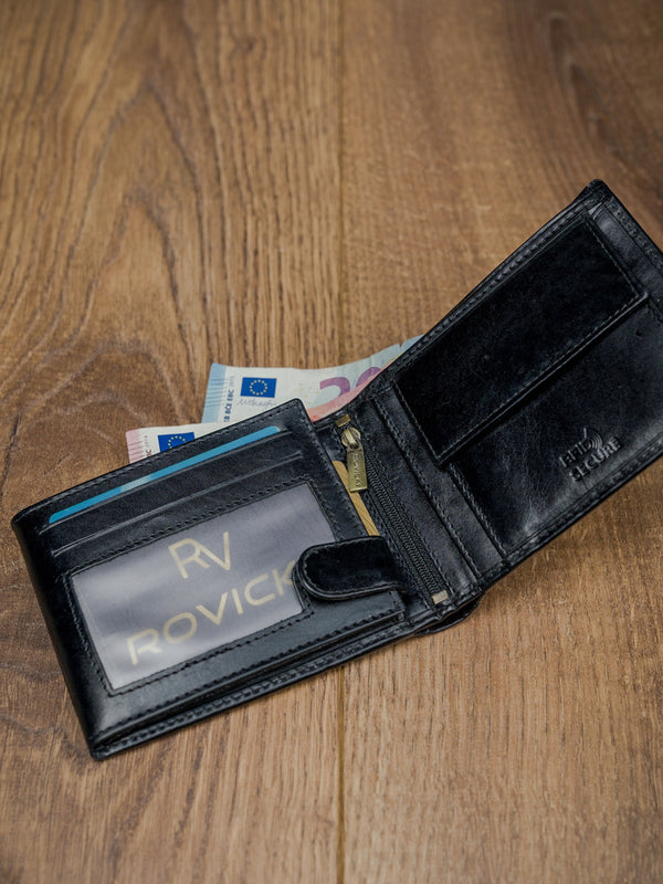 Vīriešu ādas maks Rovicky RV95 S206