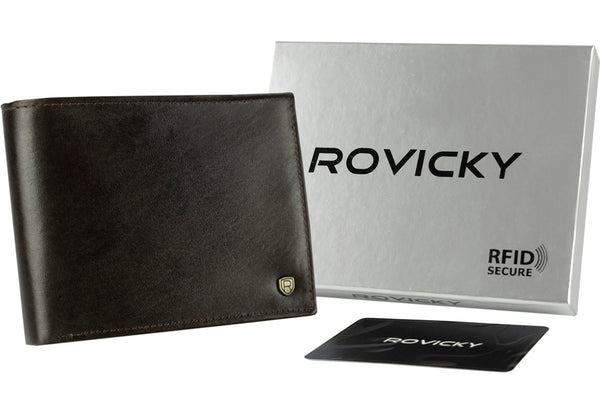 Vīriešu ādas maks Rovicky RV98 S203