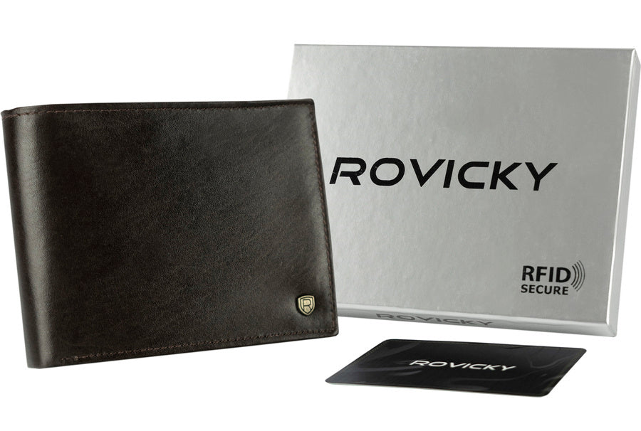 Vīriešu ādas maks Rovicky RV98 S203