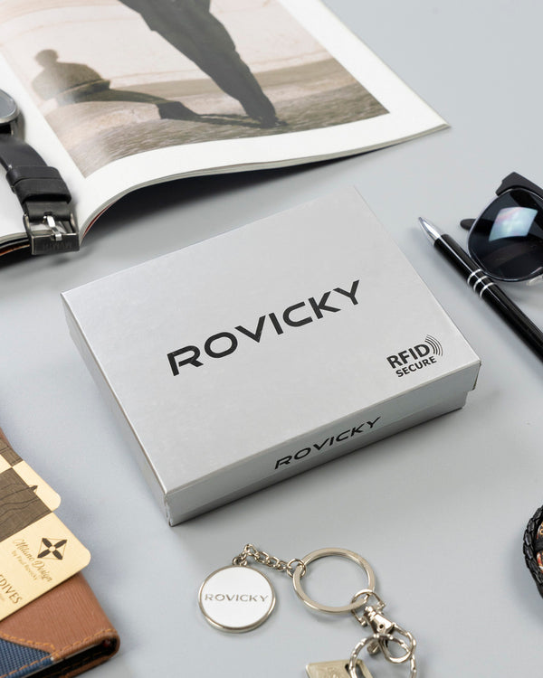 Vīriešu ādas maks Rovicky RV98 S203