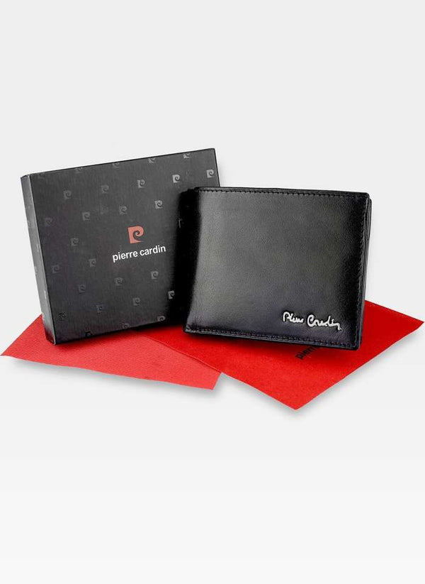 Vīriešu maks Pierre Cardin A51, melns S122