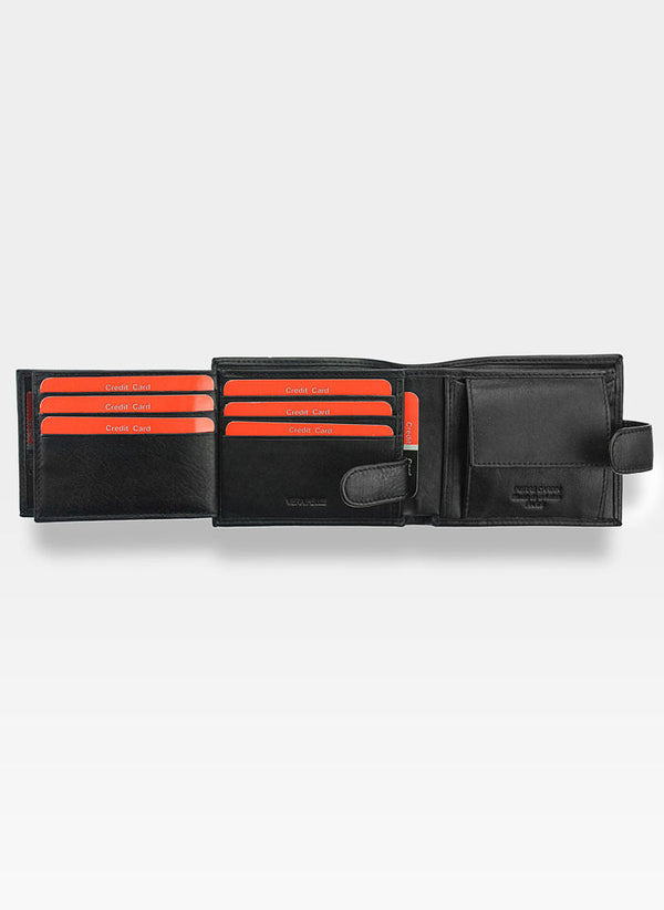 Vīriešu maks Pierre Cardin K06, melns S116