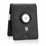 Vīriešu maks Stevens Rfid AirTag, melns