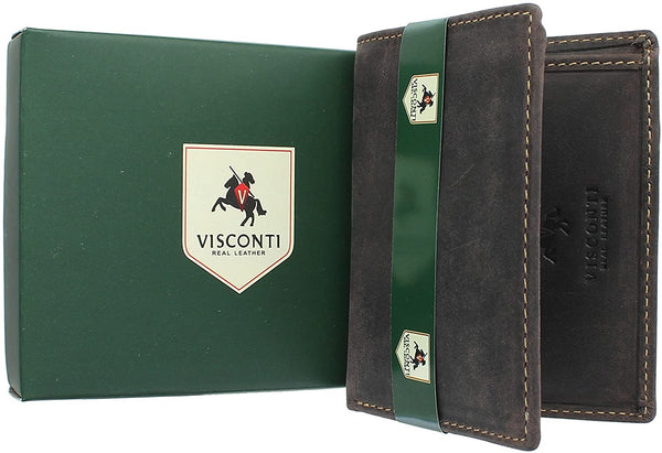 Vīriešu maks Visconti 705 Oil Brn S80