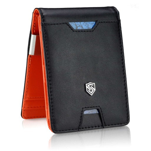 Vīriešu plāns maks, karšu turētājs ar RFID F02 S21