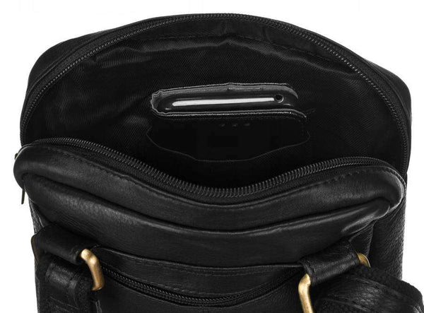 Vīriešu rokassoma Peterson R99, melna R147