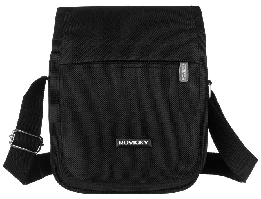 Vīriešu rokassoma Rovicky D6, melna R41