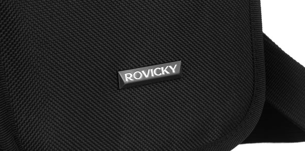 Vīriešu rokassoma Rovicky D6, melna R41